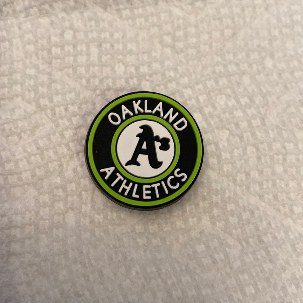 MLB Oakland Athletics jibbitz charm